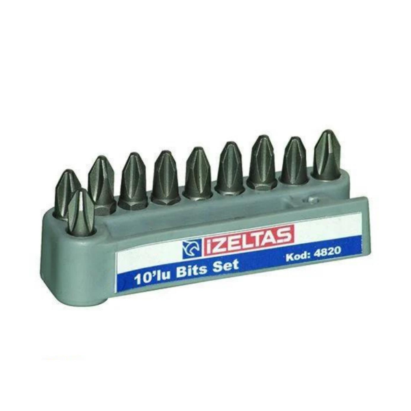 İzeltaş Pozidriv Bits Set (25 Mm) Pz 2